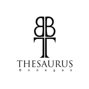 Logo de Thesaurus, marca representada por BONISA