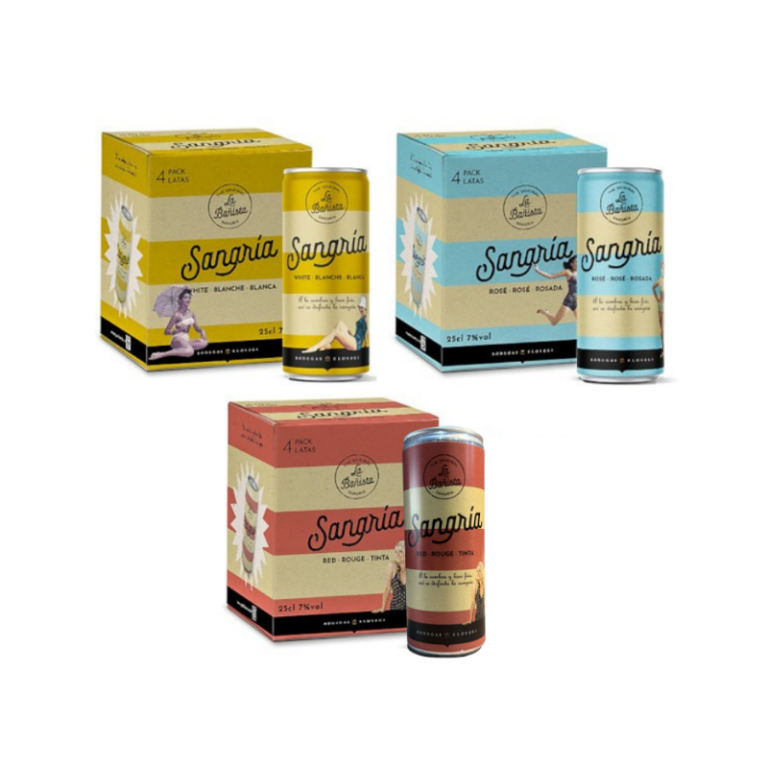 4 pack de latas
